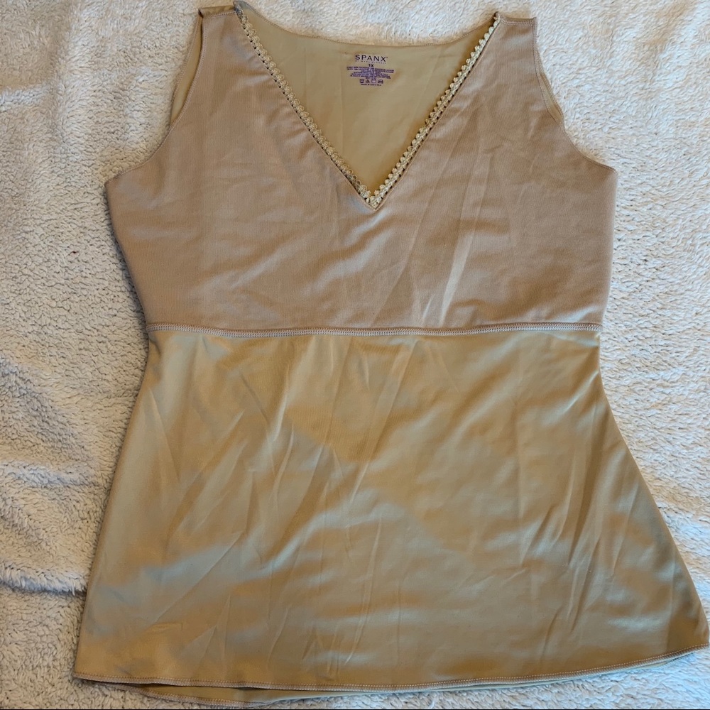SPANX Tan Shapewear Top